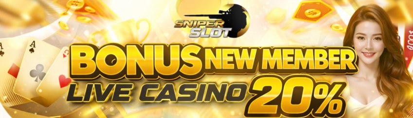 NEW MEMBER LIVE CASINO 20%